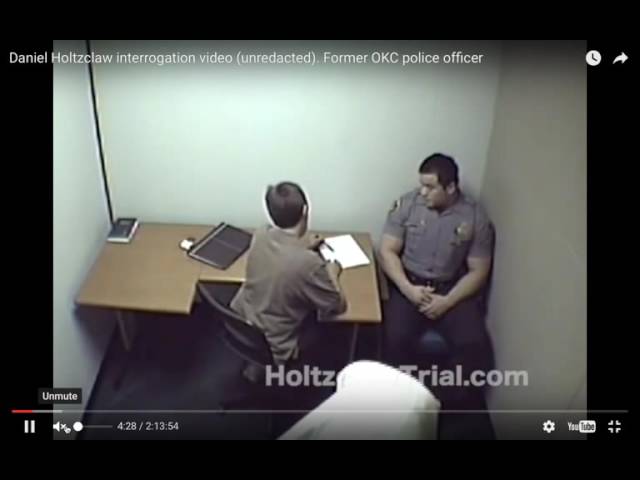 Holtzclaw Interrogation Analysis 1/12 [GRAPHIC]