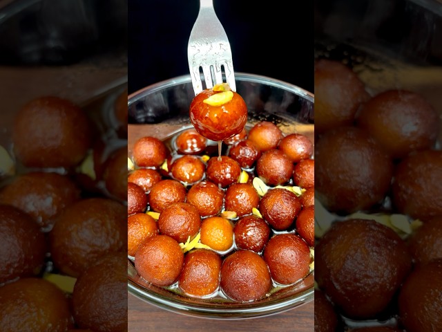Instant easy Bread Gulab jamun.. #shorts #asmrcooking #breadgulabjamun #ganeshshricooking #asmrsound