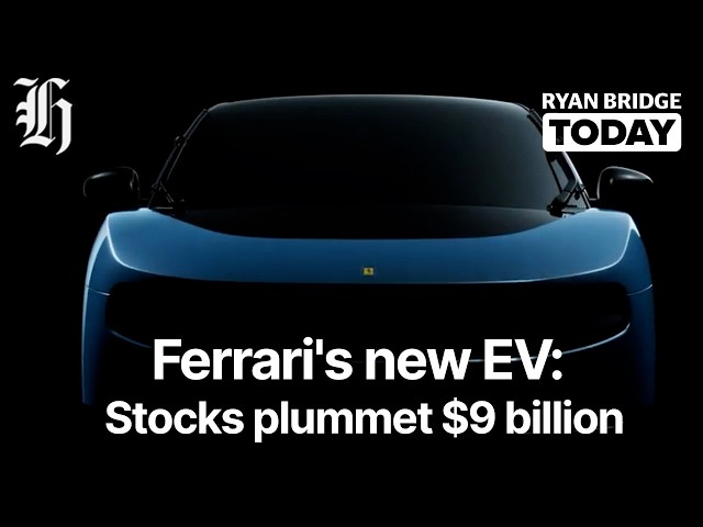 Ferrari's new EV: Stocks plummet $9 billion | Ryan Bridge TODAY