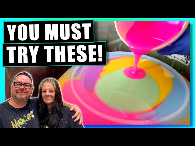 We Just Made The Most AMAZING Resin Pieces!