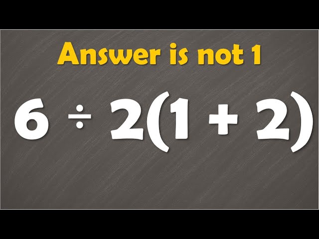 Most People Get This Math Question Wrong!