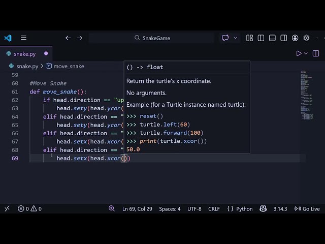 How to make a Snake game in 7 minutes 🐍🎮 | Full Python Tutorial