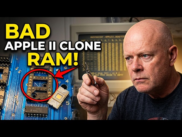 Find Bad RAM on Apple II Clone Computer