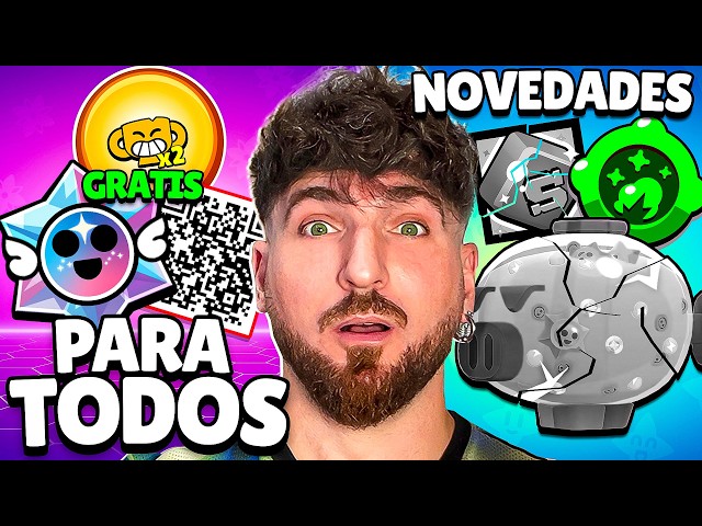 Another QR code!!! 12 FREE NOVA DROPS FOR EVERYONE | NEW GADGET UPGRADE and more... BRAWL STARS
