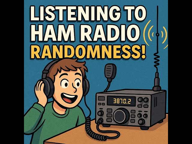 Listening to the RADIO-MAN!!