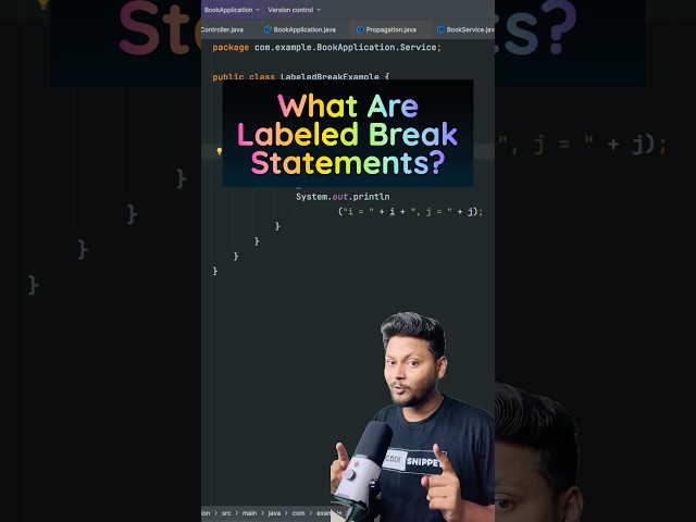 Labels Break Statements In Java #java #coding #programming