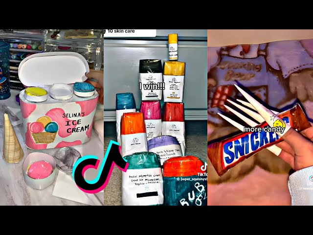🌸PAPER SQUISHY - 🌼 TIKTOK  BEST COMPILATION 2024🌷 #3
