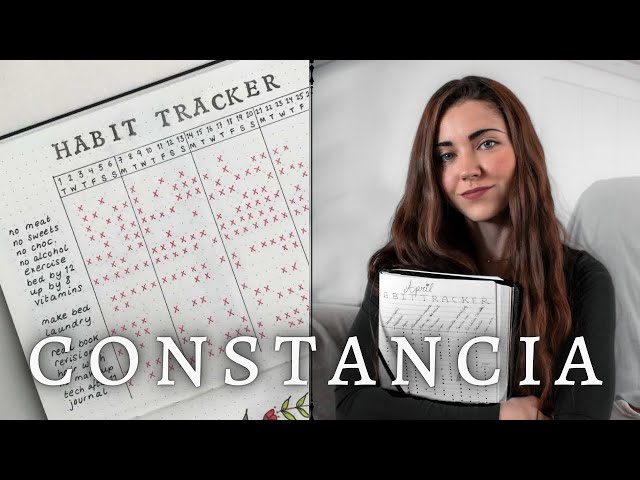 Increase Your Consistency - How to Create a Habit Tracker