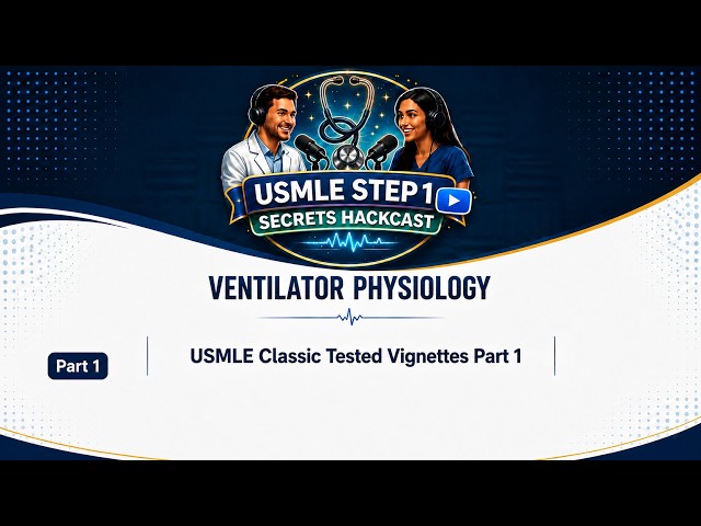 USMLE Classic Vignettes Part 1 // USMLE STEP 1 podcast