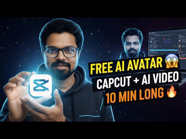 CapCut Installation + FREE AI Avatar | Create 10 Min AI Videos (Step by Step)