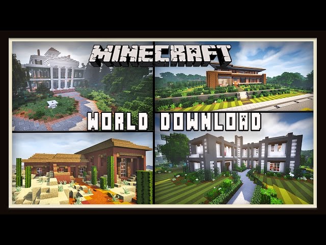 Minecraft: ScarWorld Download And House Tour