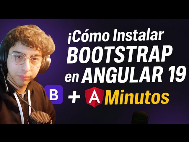 Como instalar Bootstrap en Angular Fácil y rápido✅️