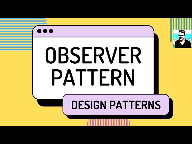 Observer Pattern - C# Design Patterns (ep 9)