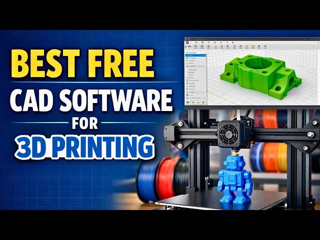Top 5 Best Free CAD Software for 3D Printing 2026