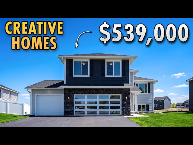 Touring Creative Homes' Nora Model at Trott Brook Crossing (Ramsey MN)