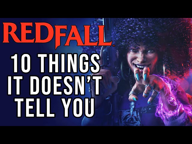 10 Beginners Tips And Tricks Redfall DOESN'T TELL YOU