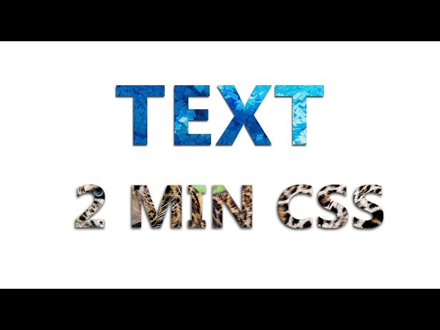 How To Create Animationed Text Background Effect In CSS | CSS Tutorial For Beginners