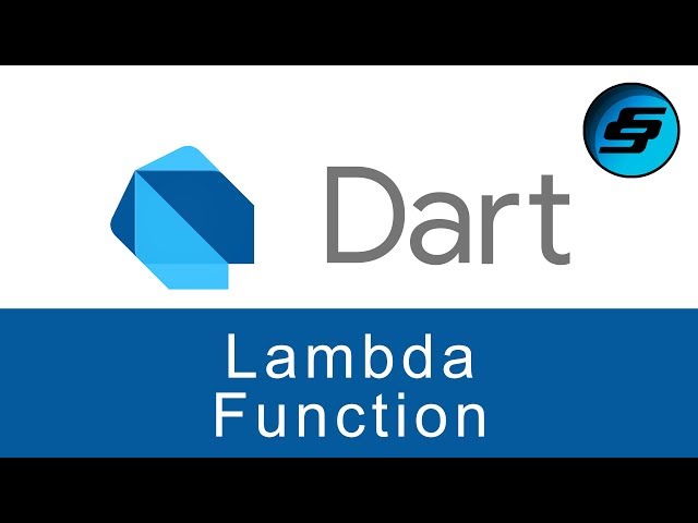 Lambda Function - Dart Programming