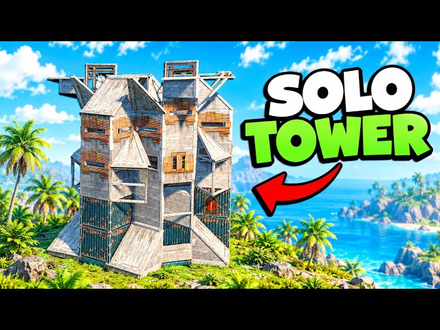 Mini Solo TOWER Base – The Strongest Solo Base in Rust 2026!