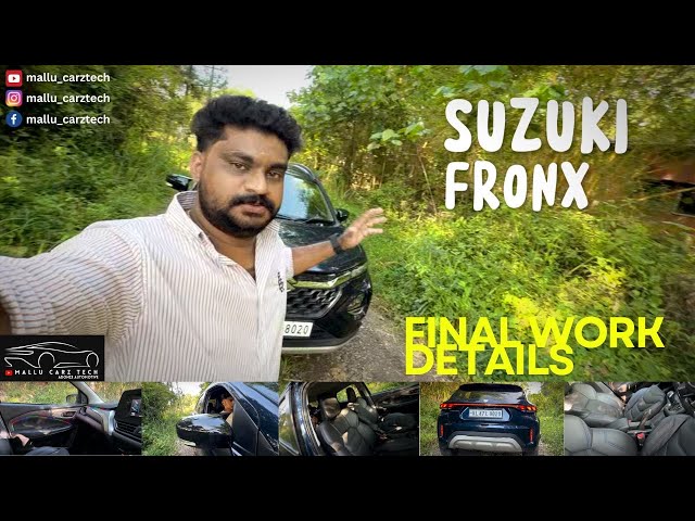 Is there a FRONX? FINAL WORK DETAILS VLOG┃AMBIENCE LIGHT┃MUSCLE SEAT┃VINYL MAT┃HELLA HORN┃REAR CA...