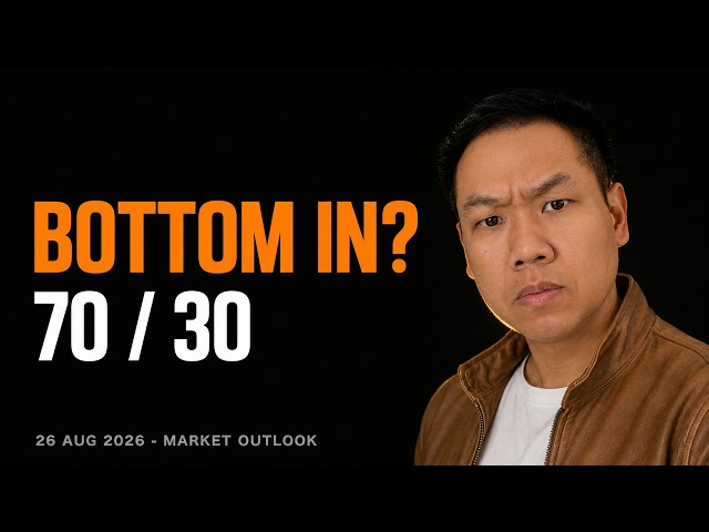 Bitcoin Market Outlook: Is The Bottom Already In? Greed, September + FOMC | 26 Aug 2026