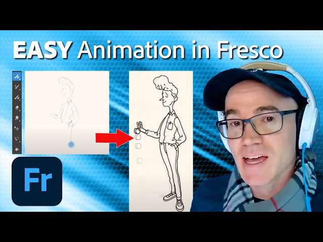 Easy Animation in Adobe Fresco | Tutorials for Beginners | Adobe Creative Cloud