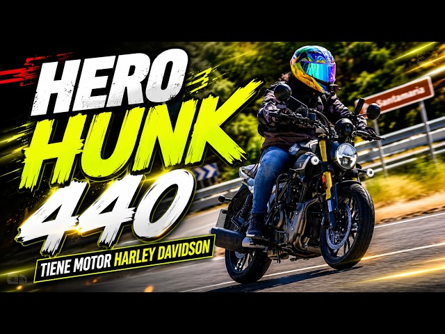 Hero Hunk 440 Review: 🔥 It Has a HARLEY Engine and Costs Less Than €3500