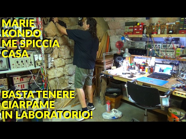 FACCIO SPAZIO in LABORATORIO, ELIMINO TUTTO!!! #lablife #sciencelab #laboratory #diy #timelapse