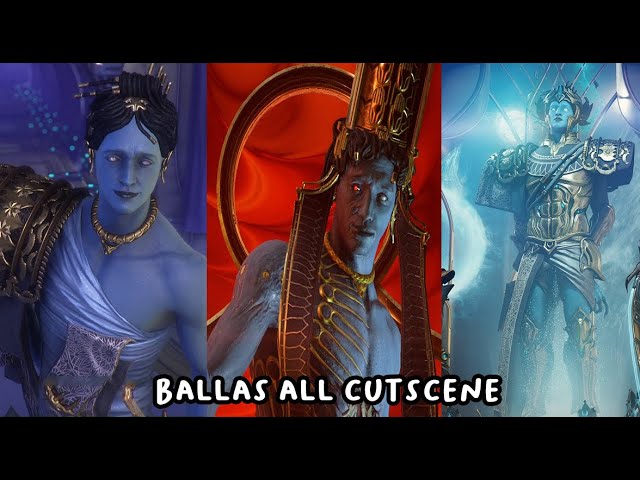 Ballas All Cutscenes [Warframe]