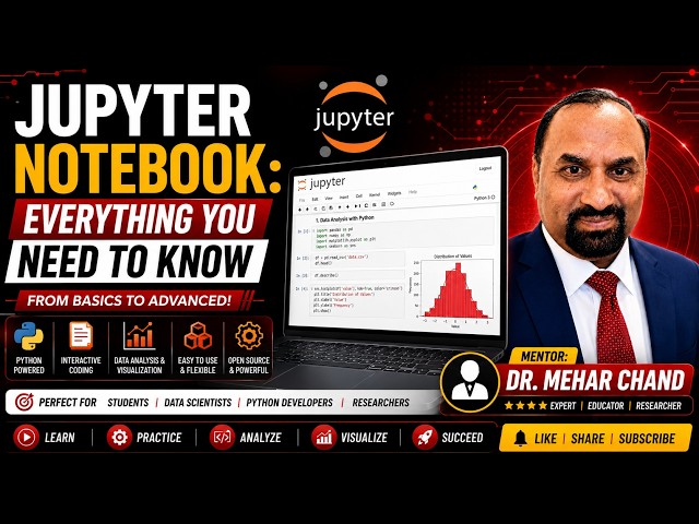 How to use Jupyter Norebook? | Python | AI | ML | DL | Data Science |