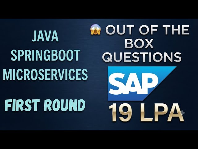 🔥Java Interview Experience | Java Dev | 3-7 Years Experience | Spring Boot | Microservices | MySQL