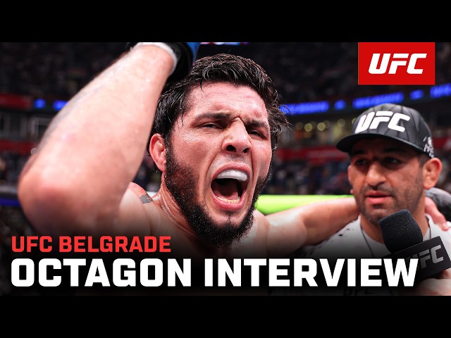 Tofiq Musayev Octagon Interview | UFC Belgrade