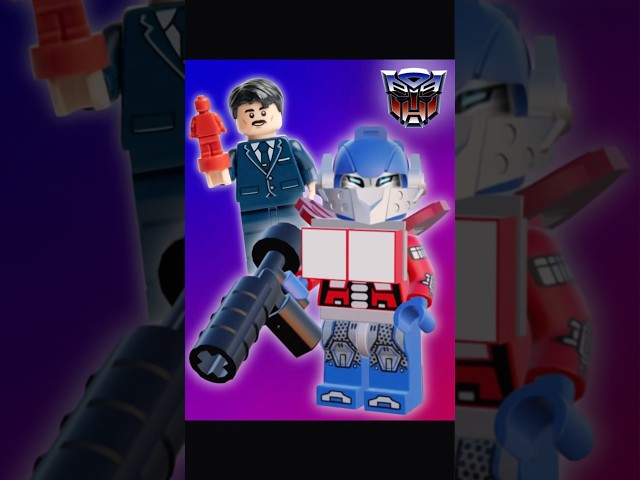 Optimus Prime LEGO Minifigure Tutorial #PeterCullen