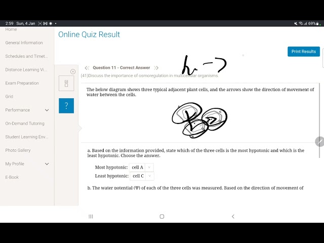 11S Biology Diagnostic Practice Quiz Term 2 Week 1 exp. by Maher Gabour 