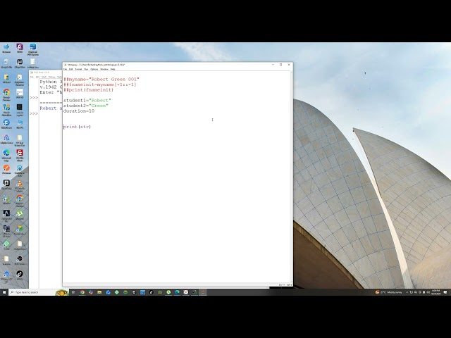 python strings
