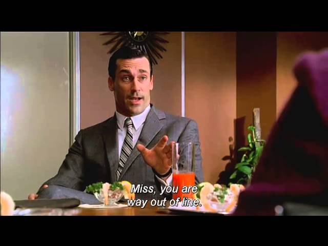 Mad Men Season 1: Why Brand Matters (Menken's is not Chanel)