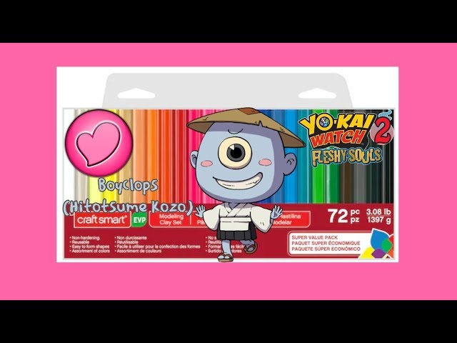 How To Make Boyclops (Hitotsume Kozo) From Yokai Watch 👀