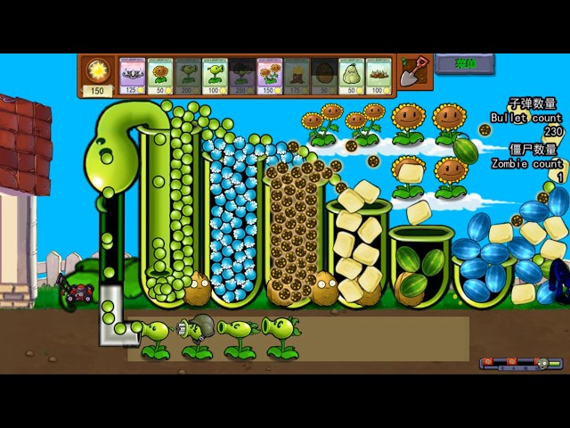 Strongest Fusion Plant. 494 Plants Vs. Zombies PvZ Plus pvz funny moments