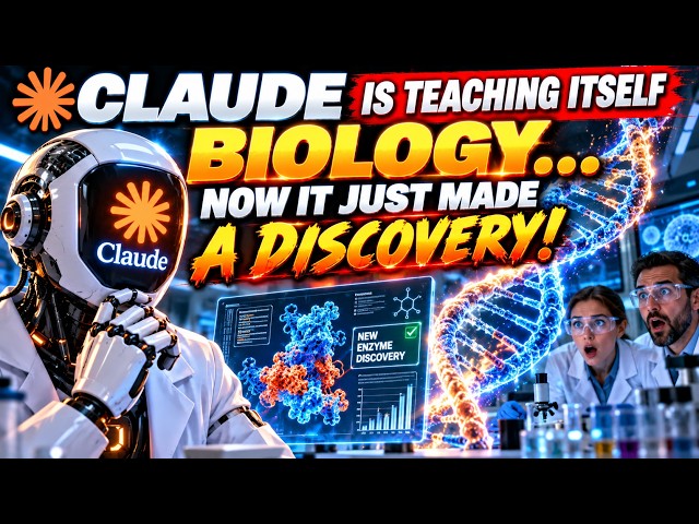 CLAUDE IS TEACHING ITSELF BIOLOGY… NOW IT JUST MADE A DISCOVERY! #ai #claude #anthropic