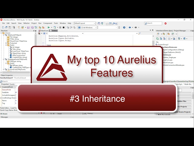 My Top 10 Aurelius Features - #3 Inheritance