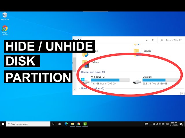 How To Hide Disk Drive In Windows 10, Hide/Show Disk Partitions