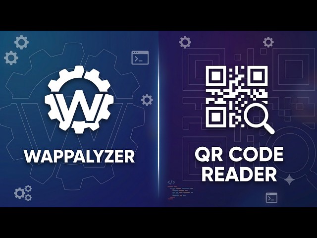 Top Extensions Every Software Tester Should Know | Wappalyzer & QR Code Tools - بالعربي