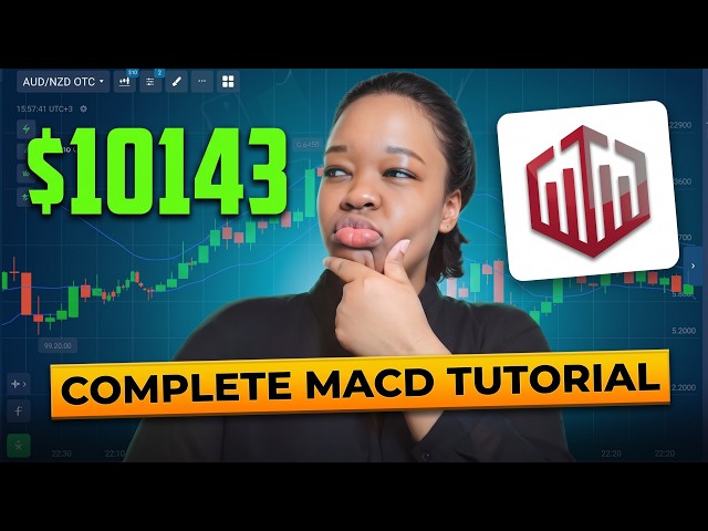 Binary Options Trading with MACD | Strategy Explained for Beginners $58 to $10143