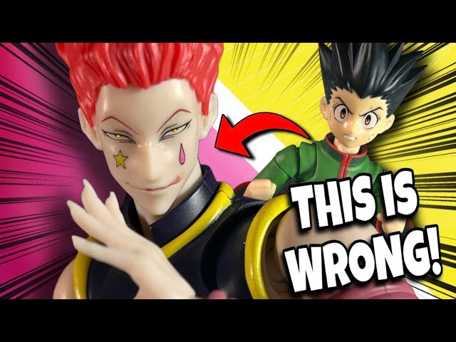 Can We FIX Sh Figuarts Hisoka??? (Sh Figuarts Hunter X Hunter Hisoka Action Figure Review)