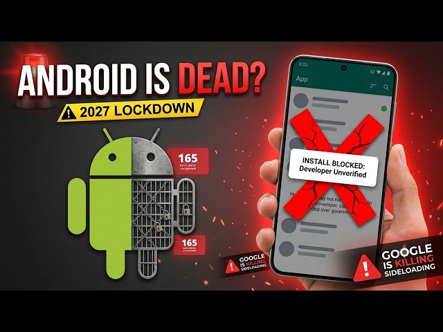 Google is Killing Android Sideloading
