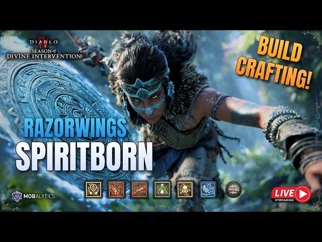 Razor Wings Spiritborn | Build Crafting | Diablo 4 Season 11