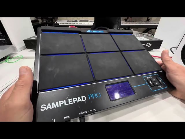 Alesis SamplePad Pro   Percussion and Sample Triggering Instrument Review