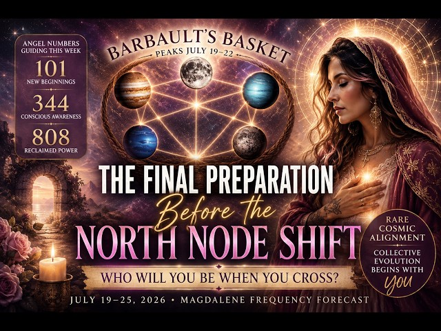 Barbault's Basket 2026: The Threshold Before the North Node in Aquarius | July 19-25