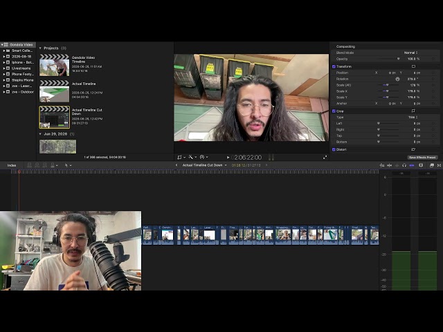 Video Editing Session