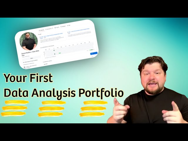 Entry Level Data Analyst Portfolio [Free Github Portfolio]
